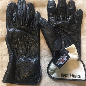 Ladies HD Motorcycle Riding Gloves